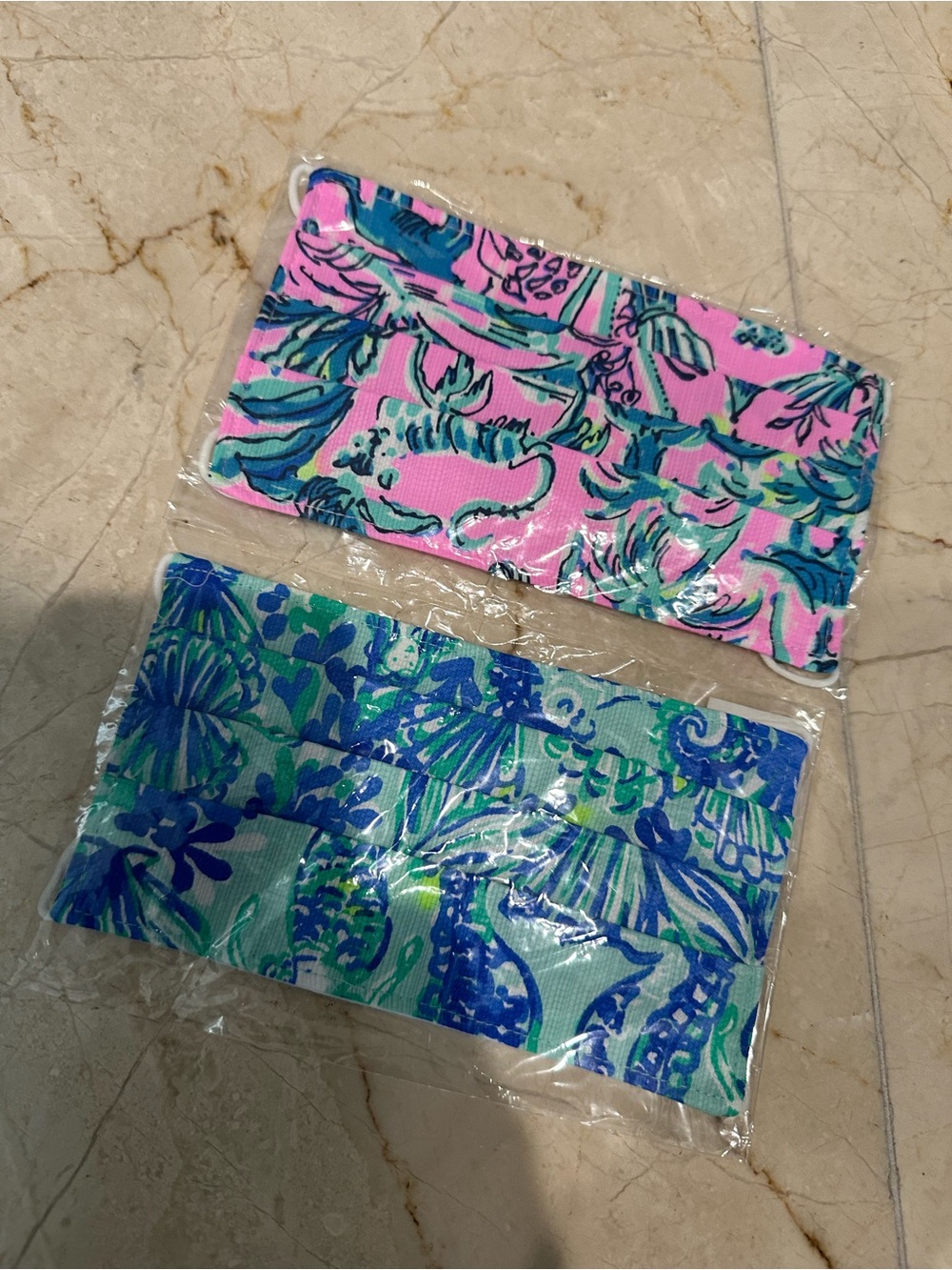 Lilly Pulitzer Face Masks X 2 New In Package